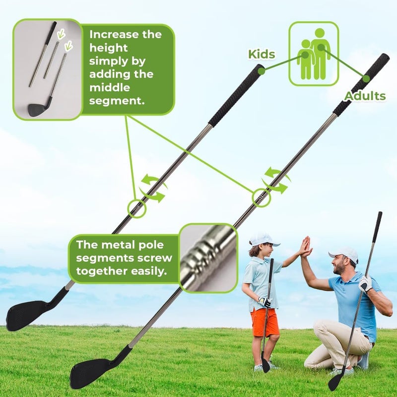 MHM 's Ultimate Indoor Golf Chipping Game Mat - Premium Practice Mat - Ideal Golf Simulator for Home Use - Image 5